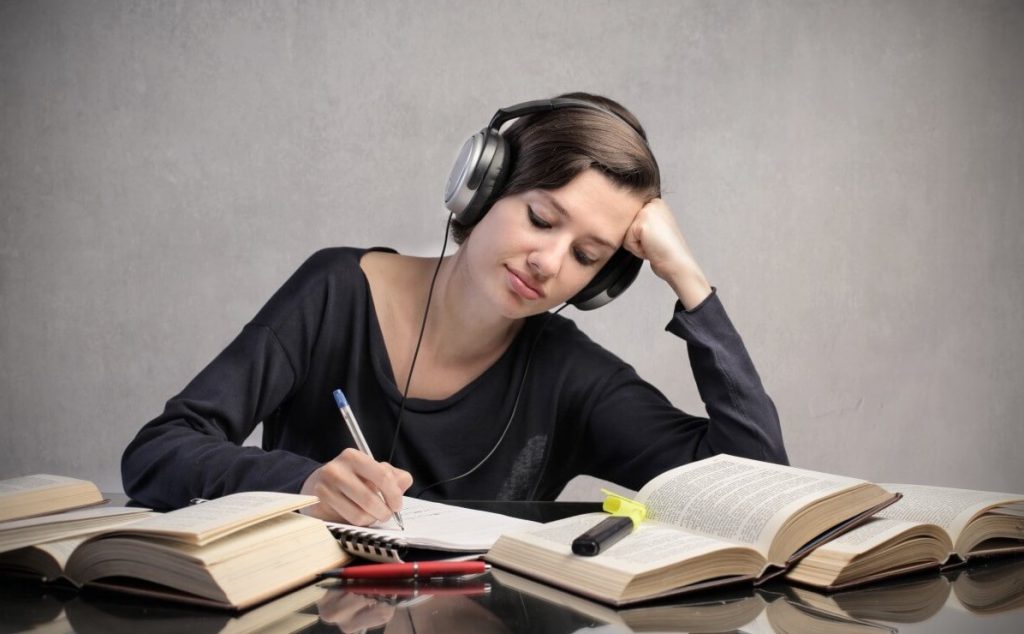 listen to music while studying